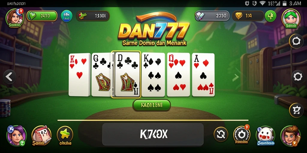 Tampilan menarik dan gameplay seru dari DAN777.