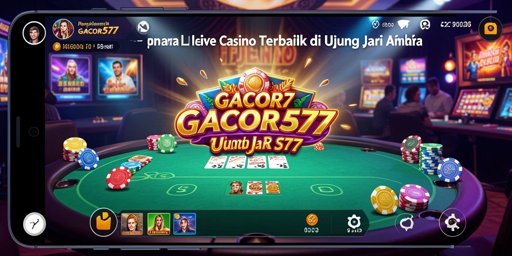 Tampilan gameplay GACOR577 yang menegangkan di Live Casino.