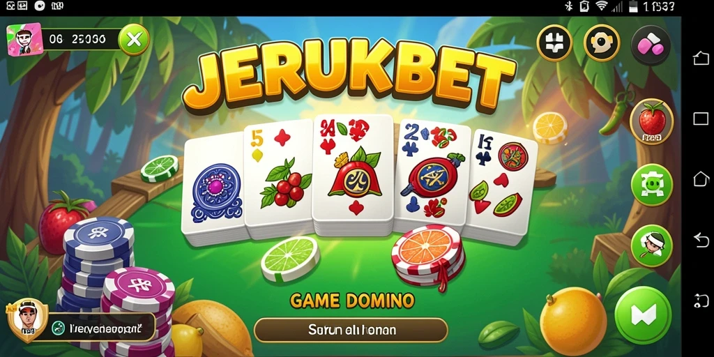 Tampilan menarik dari gameplay seru JERUKBET.
