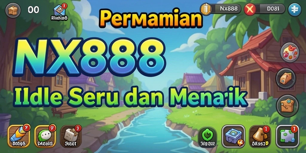 Tangkapan layar NX888 menampilkan gameplay Idle yang menarik dan interaktif.