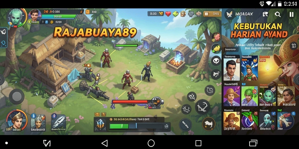 Tampilan antarmuka RAJABUAYA89 yang intuitif dan mudah dinavigasi.