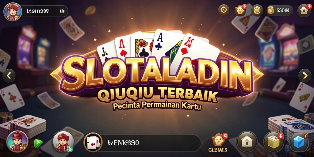 Tampilan gameplay seru QiuQiu di SLOTALADIN.